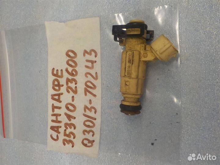 Форсунка инжекторная электрическая Hyundai Santa