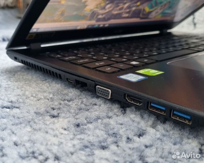 Игровой ноутбук Acer i3/940MX/512SSD