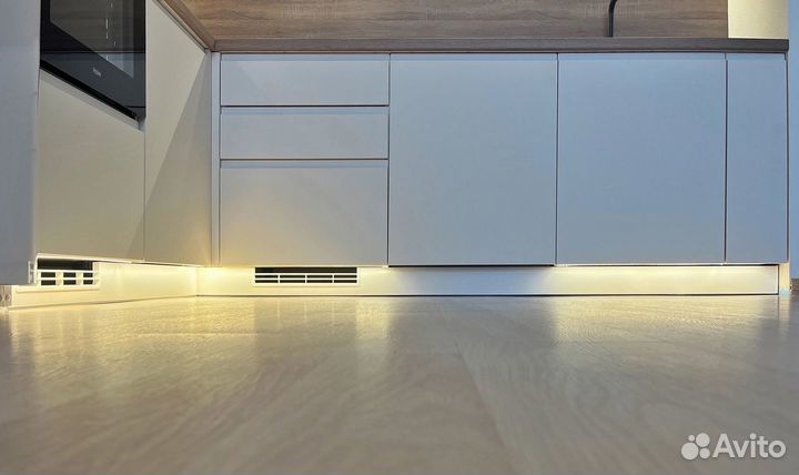 Кухня с подсветкой за 15 дней