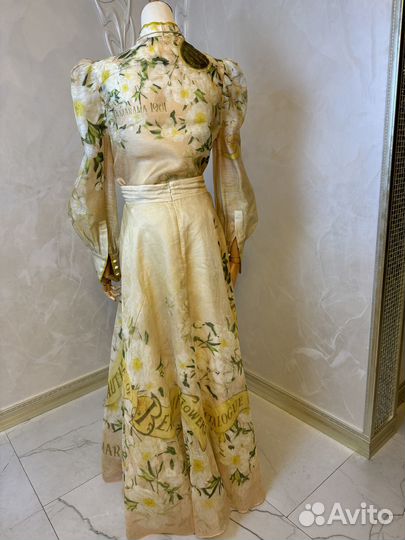 Костюм Zimmermann с юбкой