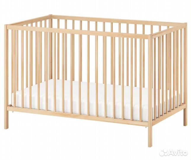 Детская кровать Sniglar IKEA бук 60х120 в наличии