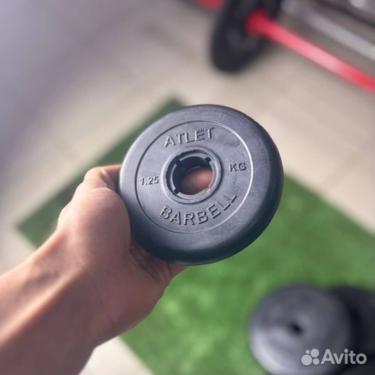 Диски обрезиненные