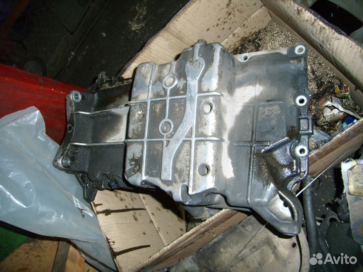 Опель астра зафира Z22SE крышка передняя картер