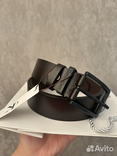Ремень calvin klein мужской кожа