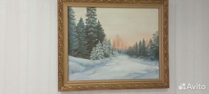 Картина маслом на холсте 60х40см