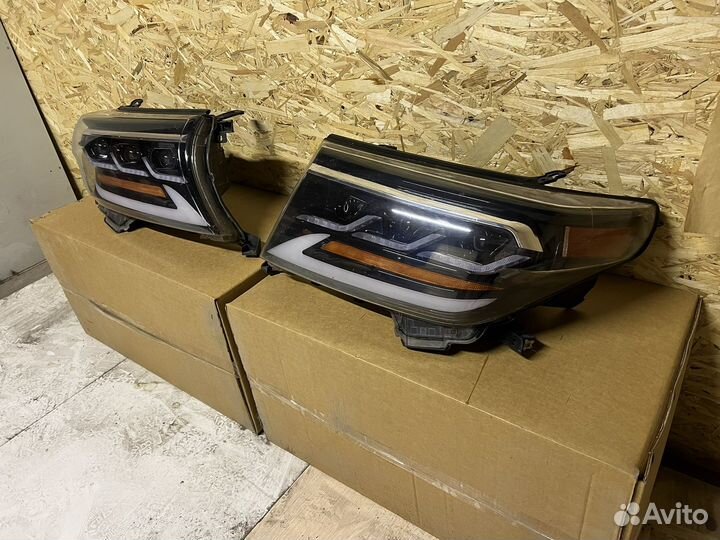 Фары на land cruiser 200