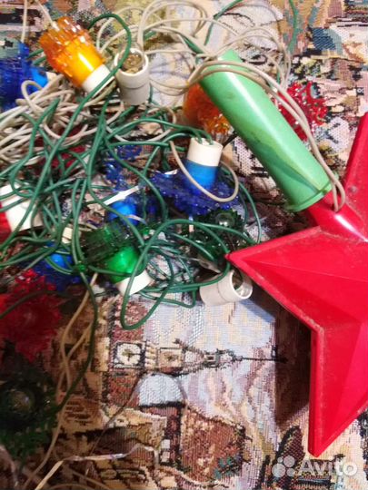 Гирлянда СССР рабочая