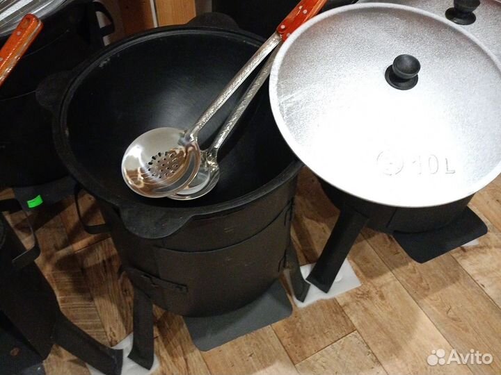 Чугунный казан