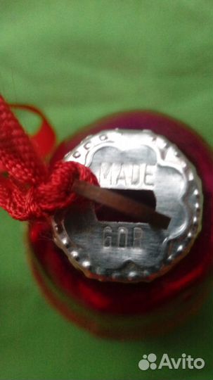 Новогодние игрушки (украшения) гдр