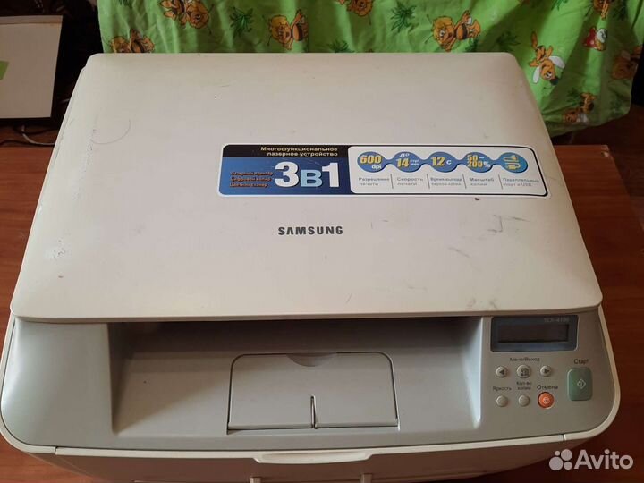 Мфу лазерный бу самсунг scx-4100
