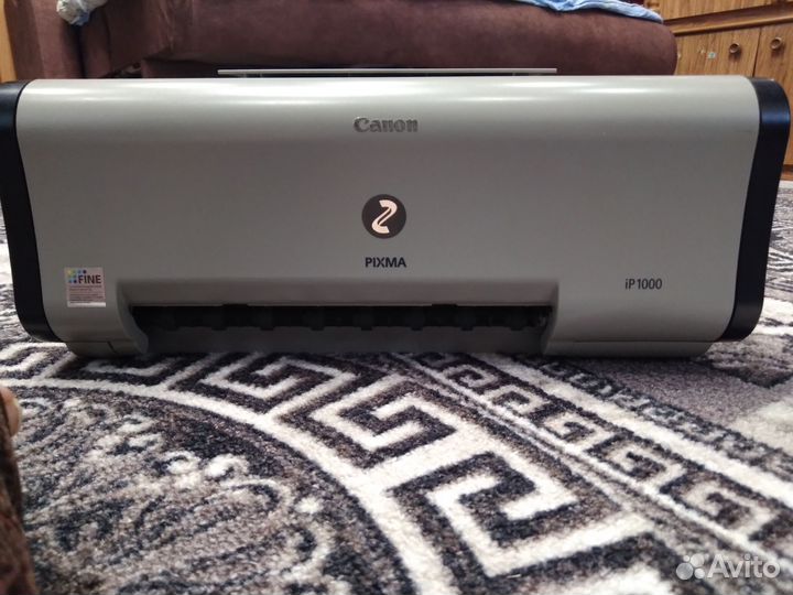 Продам принтер бу Canon ip1000 чёрно белый