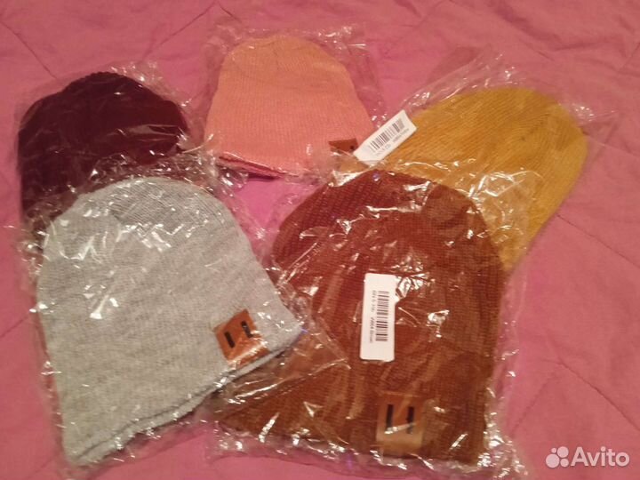 Шапочки на мальчиков и девочек