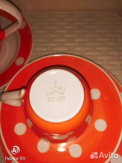 Чайные пары и сахарница Хайта