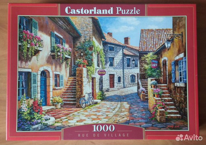 Пазлы Trefl, Castorland (1500, 1000 эл)