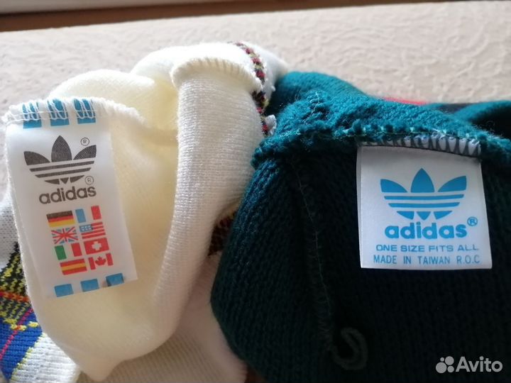 Винтажная шапочка adidas