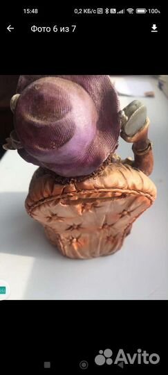 Статуэтка - копилка, новая