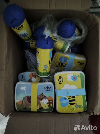 Детская бамбуковая посуда, ланч боксы, поильник