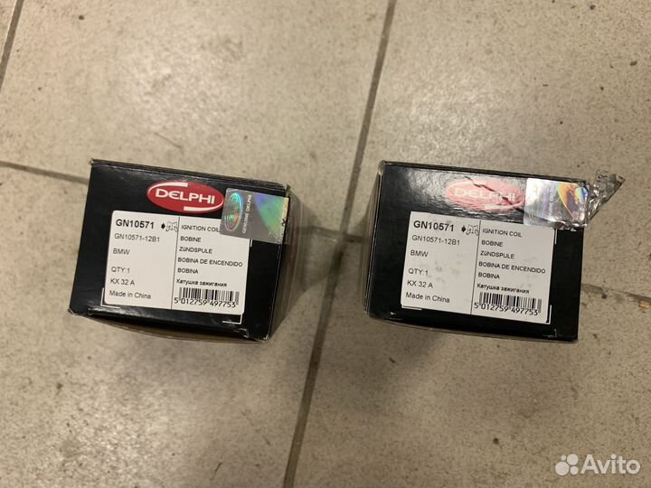 Катушка зажигания delphi GN10571-12B1 для BMW