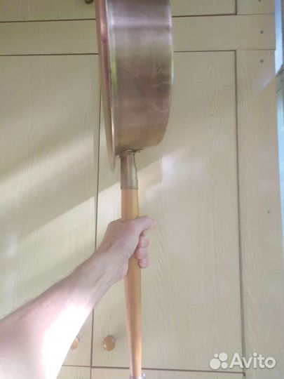 Латунный таз для варенья