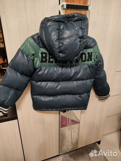 Пуховик Benetton 104-110 р