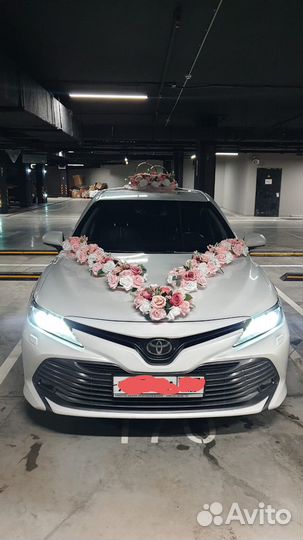 Свадебные украшения на авто