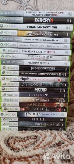 Игры и комплектующие для xbox 360
