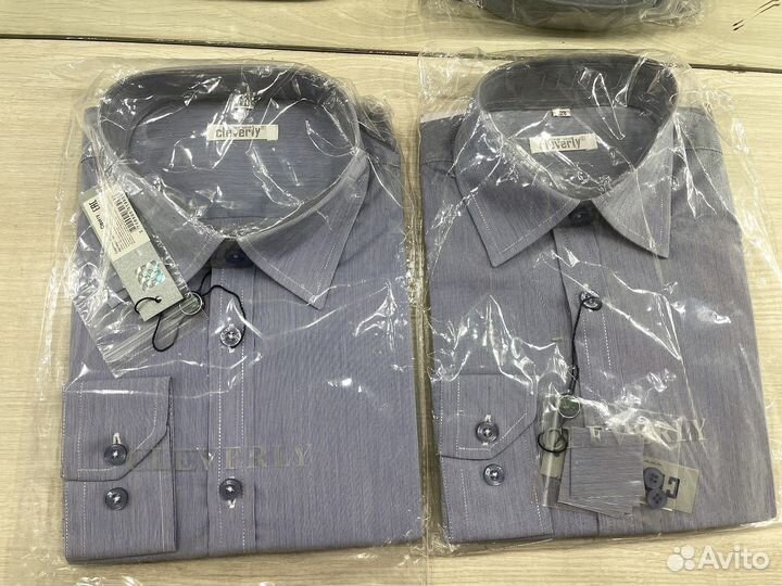 Рубашка для мальчика новая 128, 158