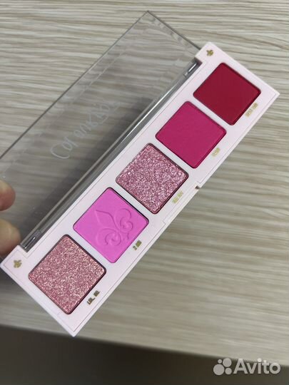 Палитра теней colourpop too haute
