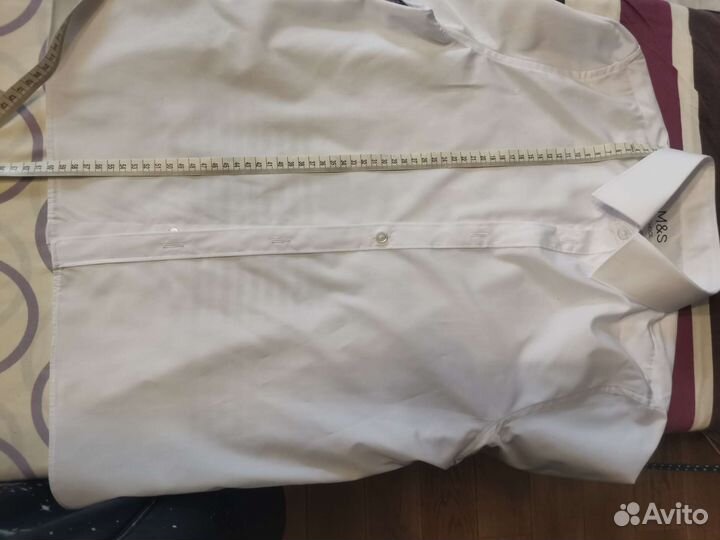 Рубашка белая школьная 152 Марк спансер