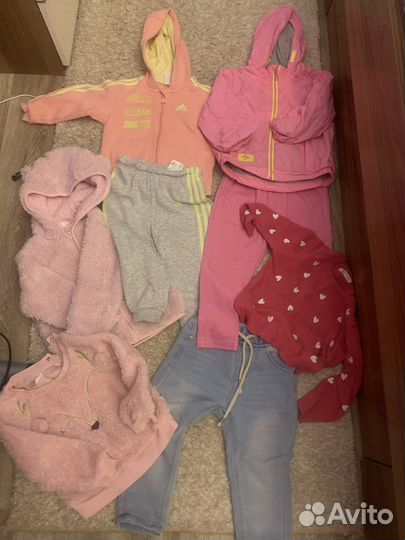 Вещи пакетом на девочку 92 98