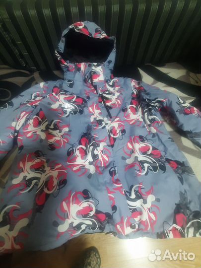 Куртка зимняя женская 54 56 бу