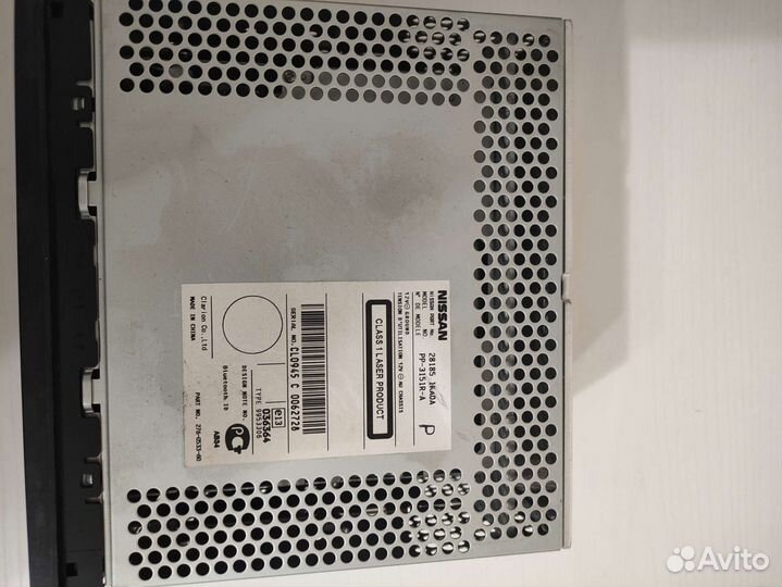 Автомагнитола от автомобиля Nissan