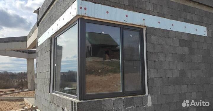 Панорамные окна под ключ. Оконные порталы