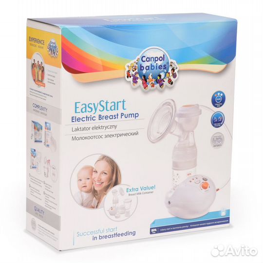 Молокоотсос Canpol Babies EasyStart электрический