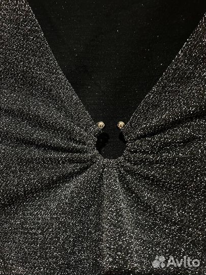 Блестящий лонгслив