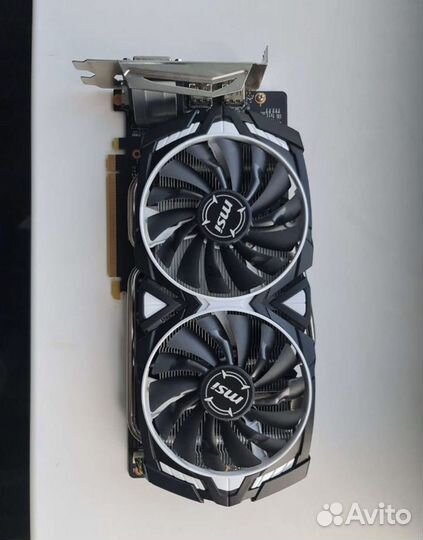Видеокарта MSi geforce GTX 1060 armor 6G