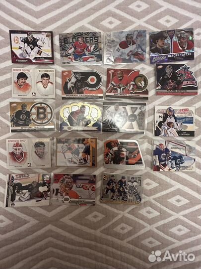 Карточка NHL вратари