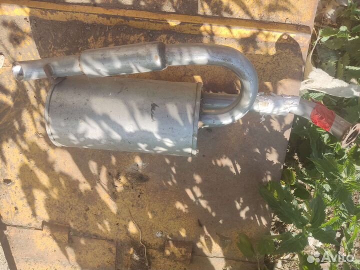 Глушитель на daewoo matiz