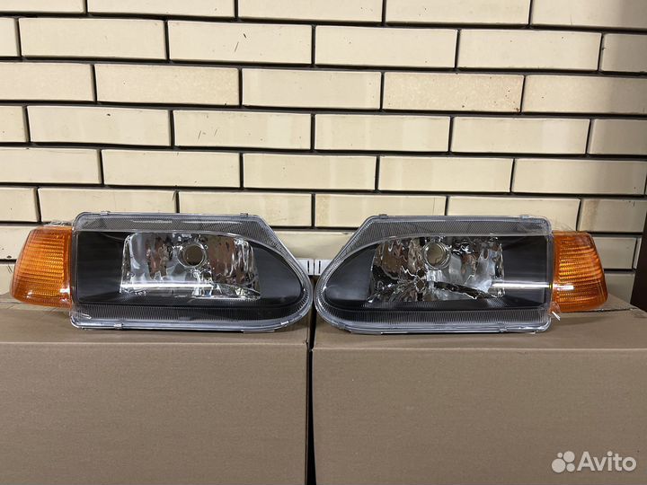 Фары на ваз 2114 чёрная маска Bosch