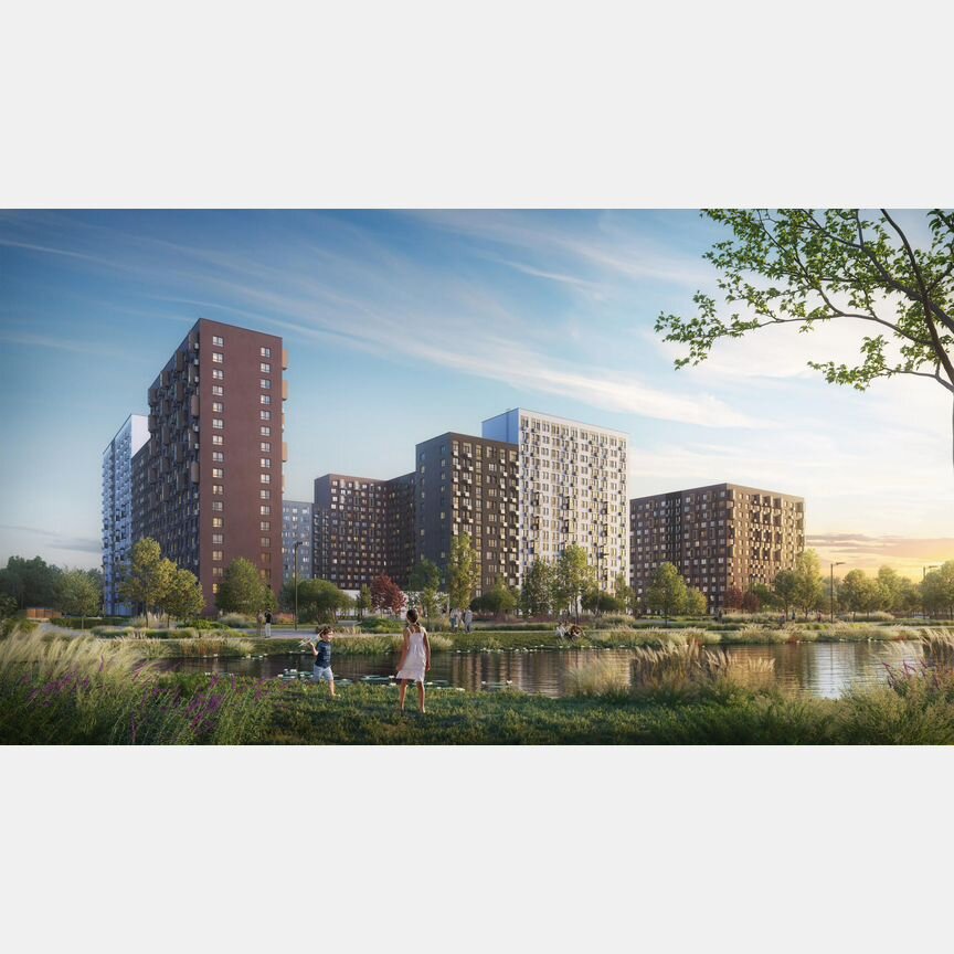 1-к. квартира, 43,6 м², 11/13 эт.