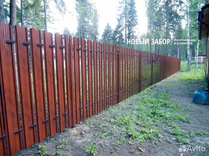 Установка заборов и ворот под ключ