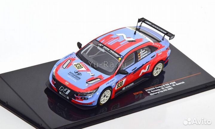 Hyundai Elantra N TCR Nürburgring IXO 1:43 Yu-Ra