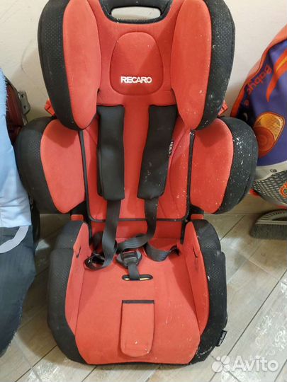 Детское автокресло 9 до 36 кг recaro