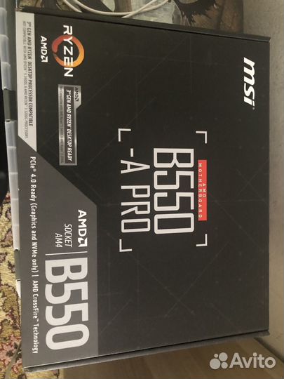 Материнская плата MSI B550 A PRO