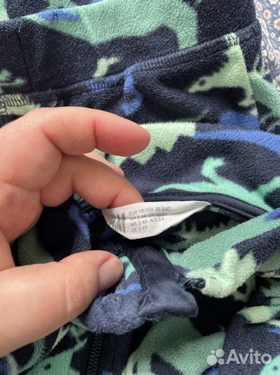 Флисовый костюм hm 98/104