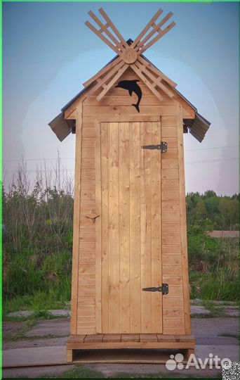 Уличный туалет с установкой BLU780