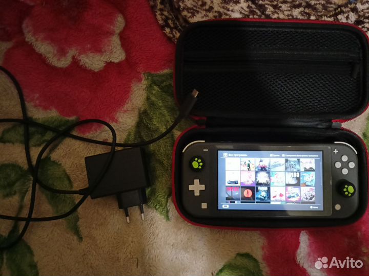 Nintendo switch lite с играми