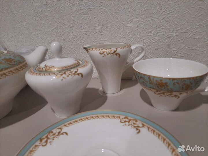 Сервиз чайный новый Top Art Studio