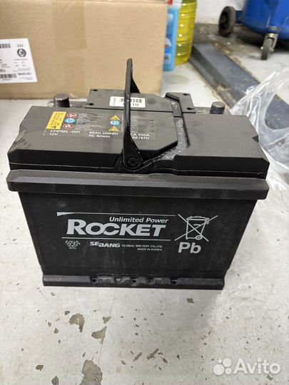 Аккумулятор rocket 60ah