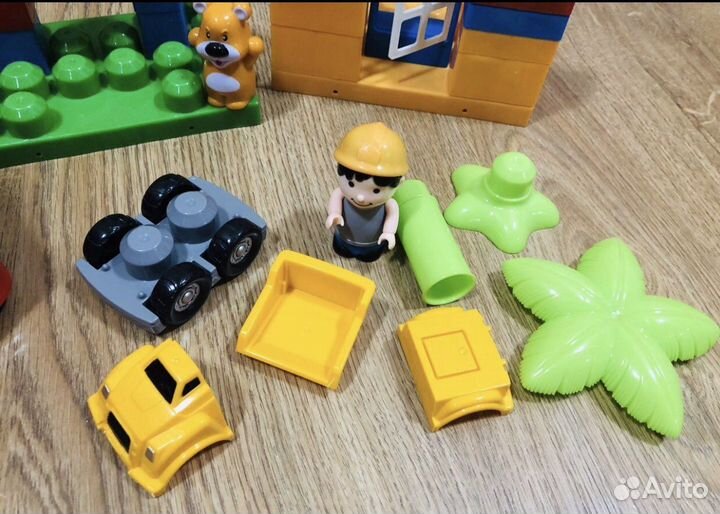 Конструктор mega bloks большие кубики